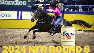 2024 NFR Barrel Racing - Round 8