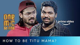 @BBKiVines Teaches @ZakirKhan To Talk Like 'Titu Mama'  | One Mic Stand | Prime Video #shorts