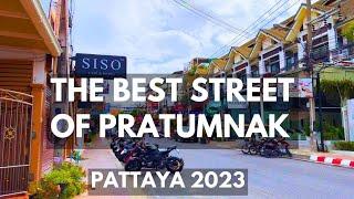 [4K] The best street of Pratumnak in Pattaya. Walk in September, 2023.