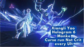 WuWa Xiangli Yao in Hologram 6 Feilian Beringal: Every Ultimate NOT CRIT what a curse run