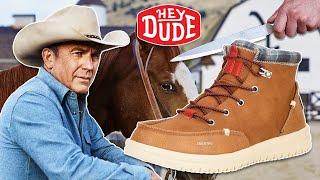 Hey Dude boots suck - Bradley Classic