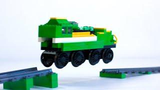 How Far Can a LEGO Train Jump?