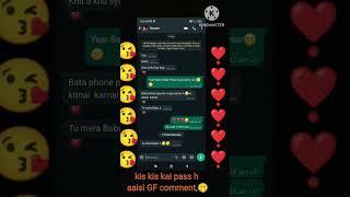 ️ romantic WhatsApp Chat ️status video #shorts #ytshorts #status