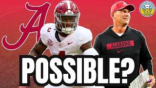 What Is Alabama Football's REALISTIC PATH To The College Football Playoff...