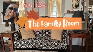 Family Room Fall Tour/Primitive Farmhouse/