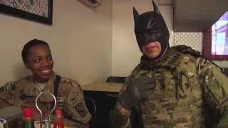 The Bagram Batman in AFN Afghanistan's Enduring Freedom