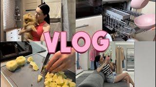 VLOG | домашний вложик, уборка, покупки, Леону годик, как я делаю низкий пучок?