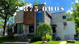 2 875 000$ Mansion MONTREAL LUXURY REAL ESTATE TOUR