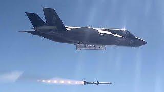 F-35B Lightning II Fires AIM-120 AMRAAM Missile For The First Time During WTI Training