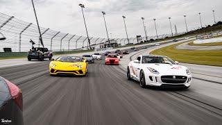 Genesis V8 Leads 40 Rally Cars On Race Track | Faster Rally