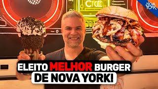 Comemos um dos MELHORES HAMBÚRGUERES de Nova York