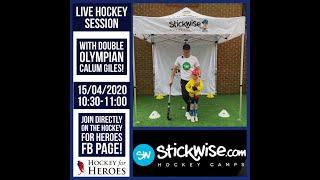 2nd LIVE Hockey Session with Calum Giles of Stickwise Hockey!