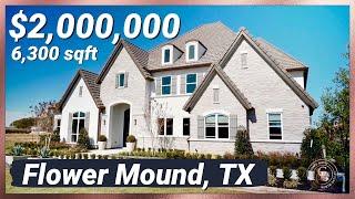 INSIDE Toll Brothers $2,000,000 + MANSION IN DALLAS TEXAS | Sandhaven | 6300 SF | 5 Bedroom |