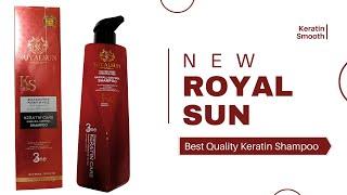 Royal Sun Keratin Smooth Shampoo 550ml Unboxing