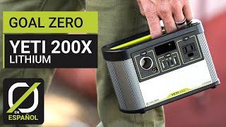 GOAL ZERO YETI 200X LITHIUM ️ (Unboxing y Review) Generador Eléctrico Solar Portátil