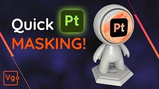 Quick Masks in Substance 3D Painter | Beginner's Tutorial | Adobe Substance 3D