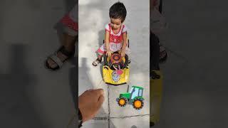 Ileana ki gaadi tractor video trolley Mahindra viral videos Truck 