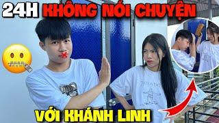 Vlog | Quang Con Thử Thách 24H Không Nói Chuyện Với Khánh Linh Và Cái Kết ???