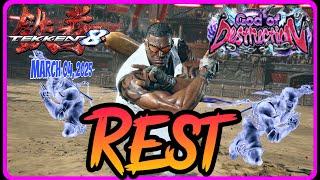 Tekken 8 ▰ (REST) RAVEN - God Of Destruction - Ranked Matches MARCH 04, 2025