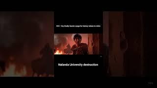 Nalanda University Destruction #ai #nalanda #university #aivideo #vlog  #students