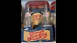 Collecting Pepsi Bottles Quick Overview  Script - Straight Side - Double Dot -  Single Dot Explained