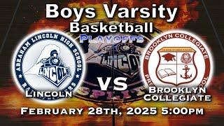 Lincoln Boys Basketball vs Brooklyn Collegiate