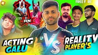 Telugu YouTubers Acting players vs Reality Player's  #od18gaming