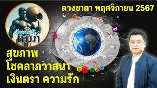 ลัคนาราศีกุมภ์ ดวงชาตาในเดือนพฤศจิกายน2567