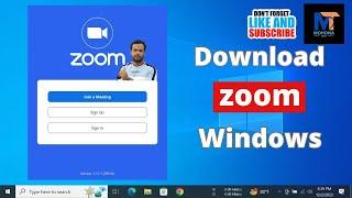 How to download zoom &  install on Laptop & PC- Easy Way