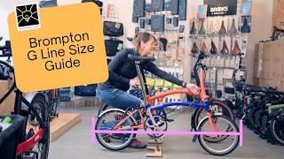 Brompton G Line Sizes vs C Line