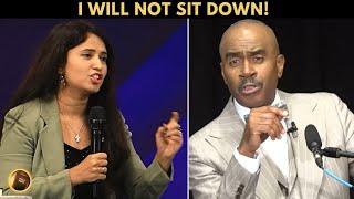 Watch How This Woman Challenged Gino Jennings With BIBLE Then Quickly Get Schooled!