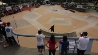 Hong Kong Street Skateboarding Contest 2016 Final Piet Guilfoyle First Run