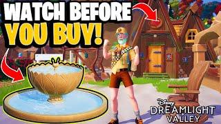 [NEW] Agrabah Market Set, Jasmine's Fountain & MORE! [WATCH BEFORE YOU BUY] | Dreamlight Valley