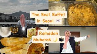 I went to Indian Buffet  | Ramadan Chand Raat in Seoul | 