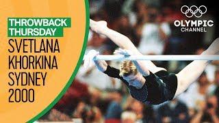 Gold for Svetlana Khorkina! - Uneven Bars in Sydney 2000 | Throwback Thursday