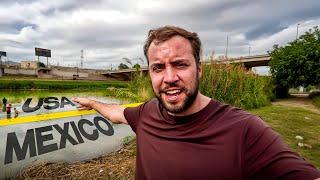 I cross the US-Mexico border in Laredo, TX