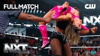 FULL MATCH: Lash Legend vs. Kelani Jordan | Evolution Eliminator | WWE NXT | The CW