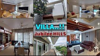 #Jubileehills || Fully Furnished Triplex Villa For Sale in Hyderabad || #villasforsale #houseforsale