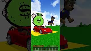 Minecraft Fakirlik Kuyusuna Atladım  #shorts #minecraft