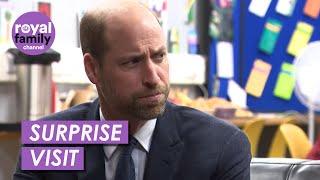 Prince William Arrives in Belfast to Visit Homelessness Project