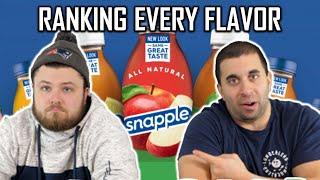 We Ranked EVERY Snapple Flavor! | SNACKTIME