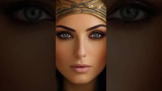 Middle Eastern Mosaic     Beautiful Arab American Woman Cultural Portrait Global Facescapes