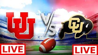 Colorado vs Utah LIVE | NCAAF 2024 | College Football Week 12