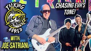 ‼️Talking Shred W/ JOE SATRIANI | Creating EVH’s Tone | Monsters of Rock Cruise 2024! 