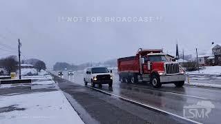 01-23-2023 Kittanning, PA - Morning snowfall