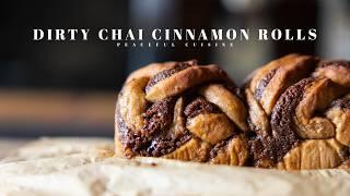 Dirty Chai Cinnamon Rolls // Decaf, Gluten-Free, Plant-Based