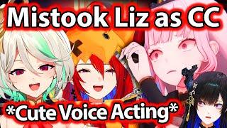Liz Imitates Cecilia's Voice and Gives Nerissa a CUTE Voice Acting 【Hololive EN】
