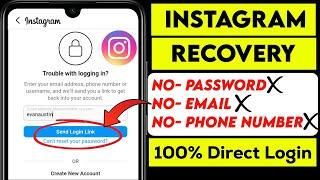 How to Login Instagram Account if You Forgot Password Without Phone Number & Email 2025