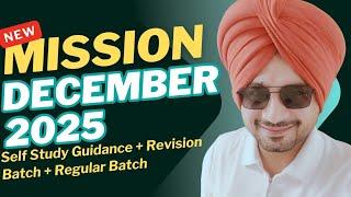 1st Video For Mission December 2025 | Free Classes & Paid Classes | BY VG Sir #vgstudyhub #icsi