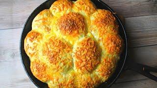 Beefy Cheesy Dinner Rolls.